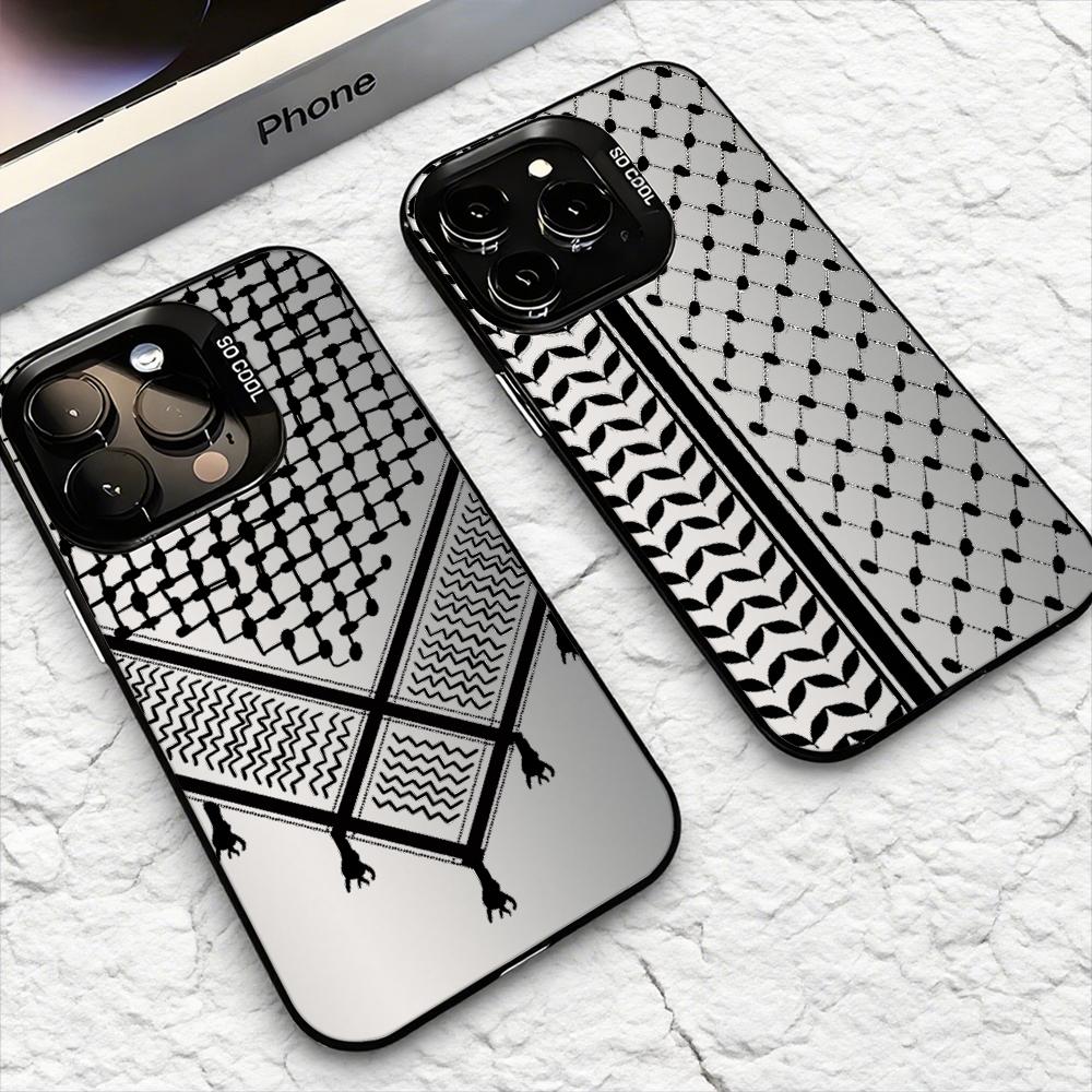 Apple Iphone 15 - Keffiyeh P-Palestine Telefoonhoesje voor iPhone 17