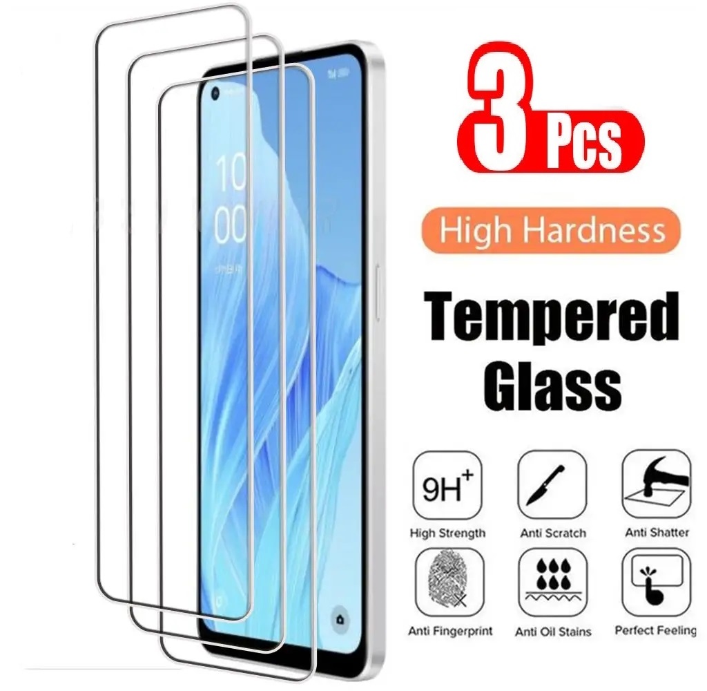 Oppo A78 - 3 Stuks Gehard Glas Voor OPPO