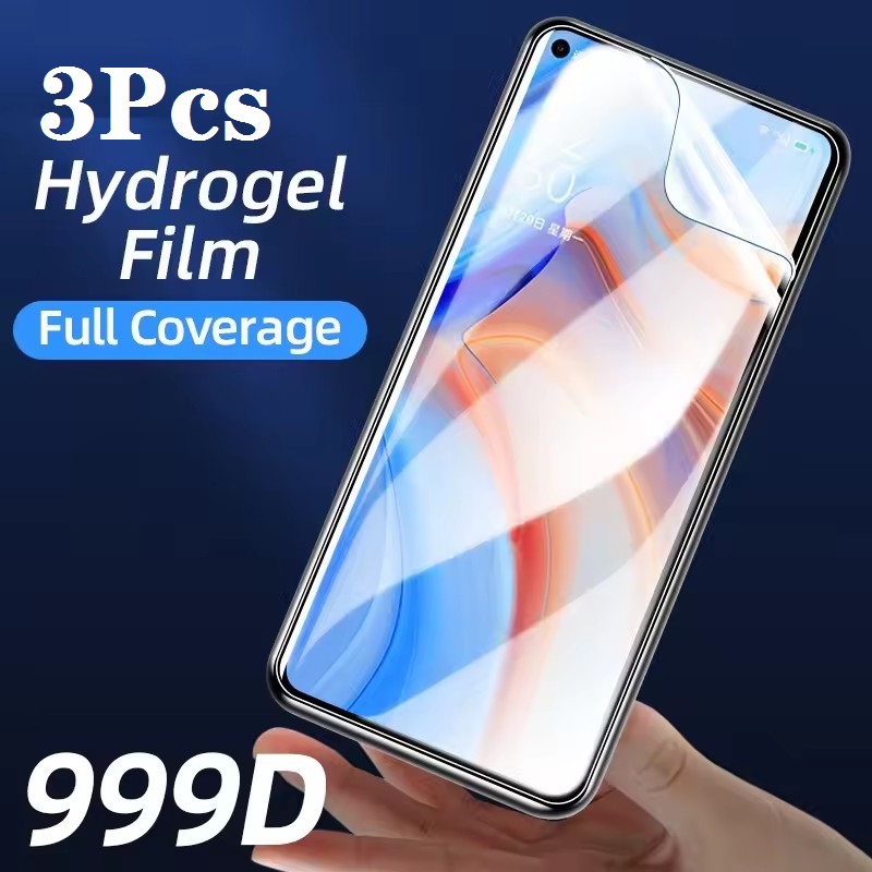 Oppo A78 - 3 Stuks Hydrogel Film Voor Oppo