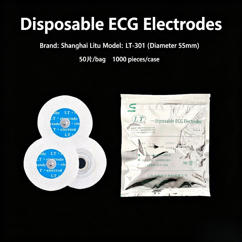 Ecg Patch Monitor - 50 STUKS Echt product Niet-geweven ECG-elektrodepatch
