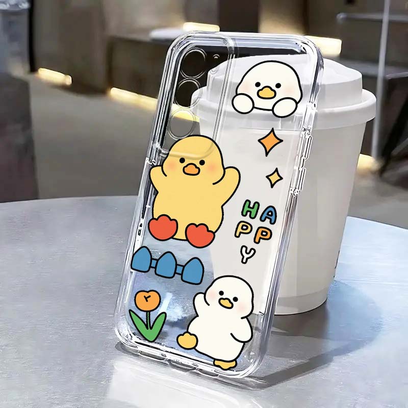 Oppo A78 - Eend Cartoon Schattig Anime Art Case