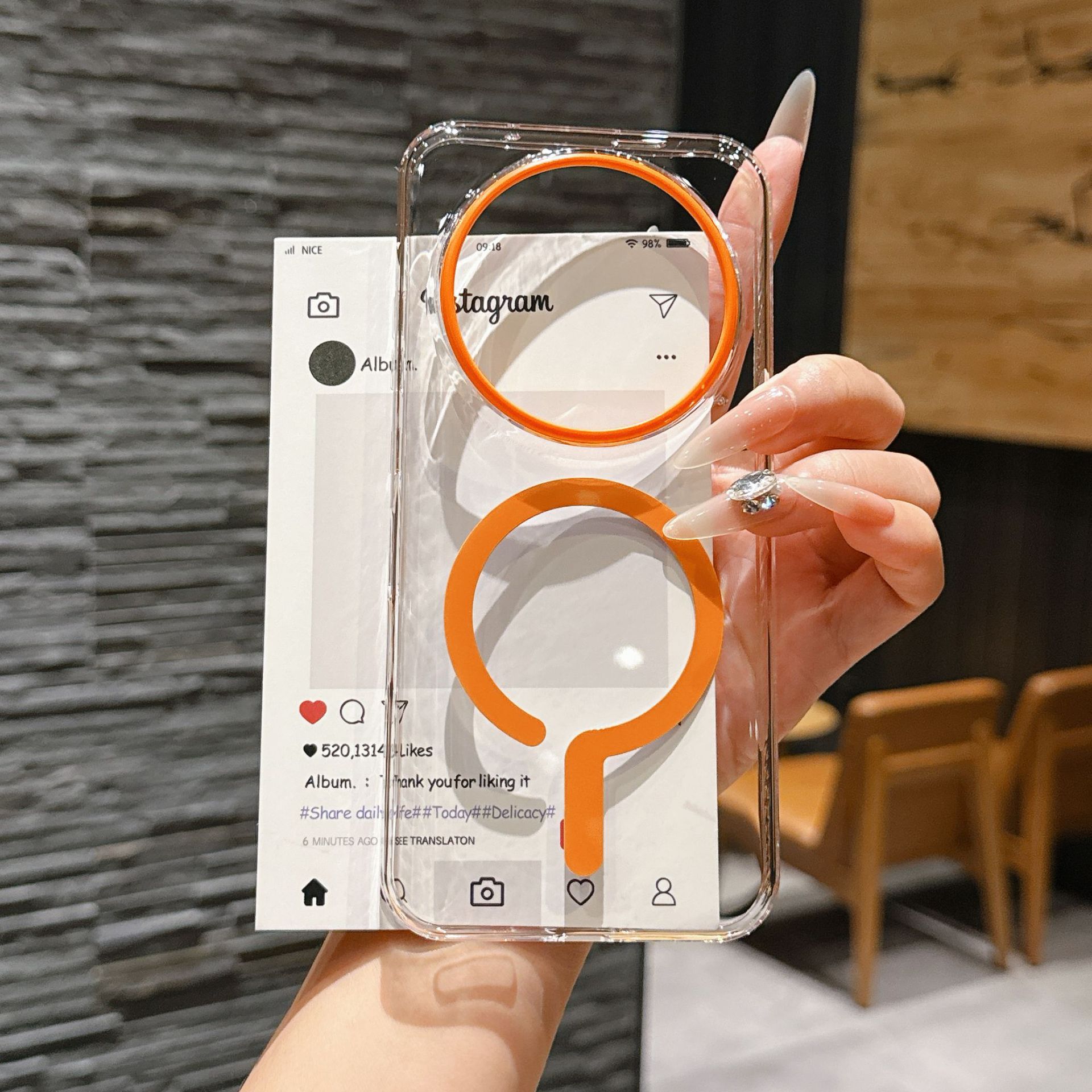 Oppo Find X8 - Mode Luxe HD Transparante Telefoon Case