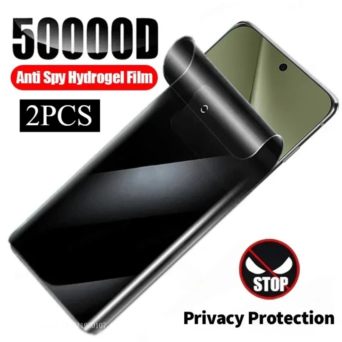 Huawei Nova 12 - Anti Spy Hydrogel Film Voor Huawei