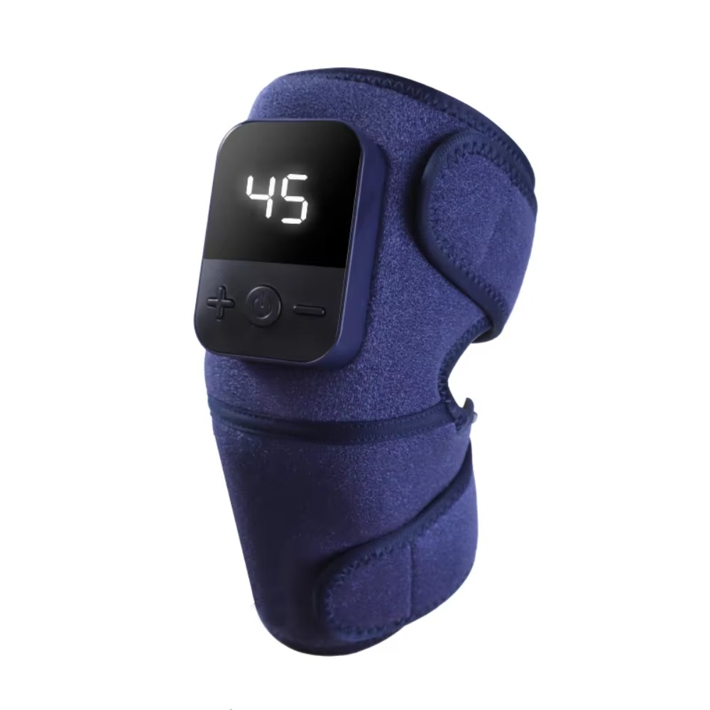 Smart Knee Wrap - Draadloze verwarmde kniebandage, elektrische slimme vibratie-verwarmingskniemassager