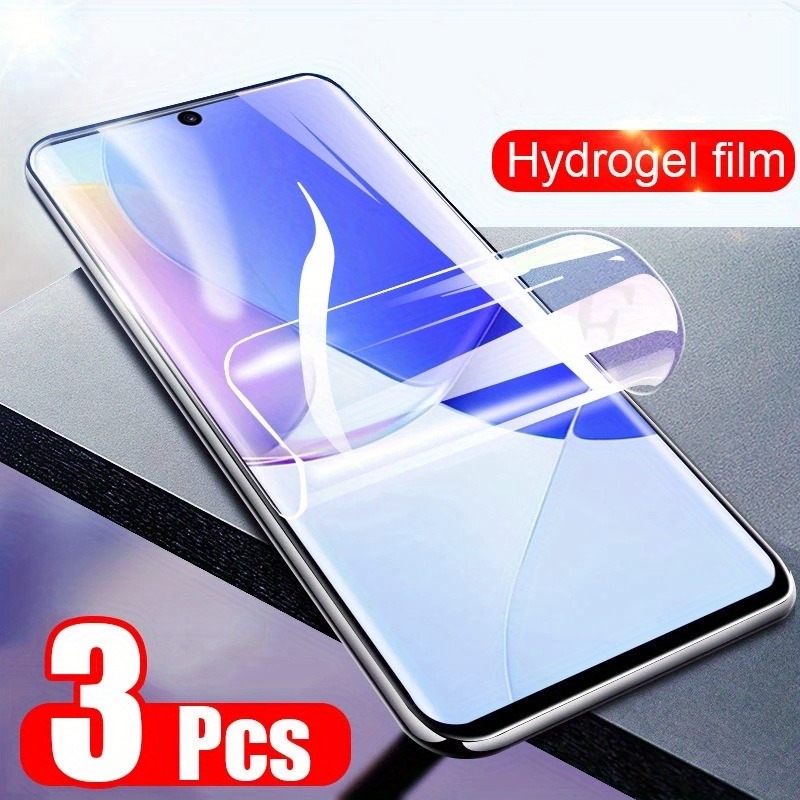 Huawei Nova 12 - 3 stuks Hydrogel Zachte Film Mobiele