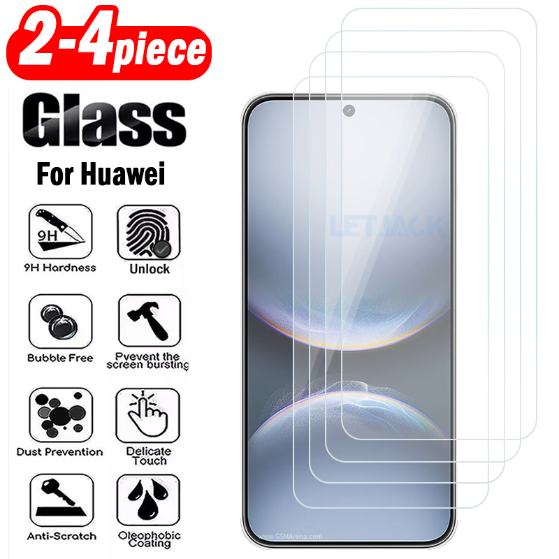 Huawei Nova 12 - 2-4 Stuk Beschermend Glas voor Huawei