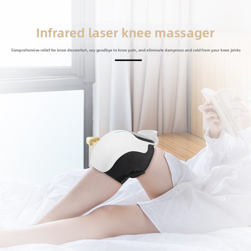 Smart Knee Wrap - Slimme kniemassage-apparaat met infrarood warmte, vibratietherapie-wrap,