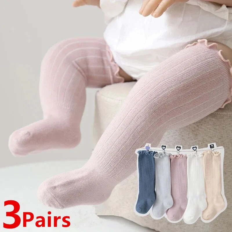 Baby Sock Oximeter - 3 Paren/partij Baby Meisjes Sokken Kant