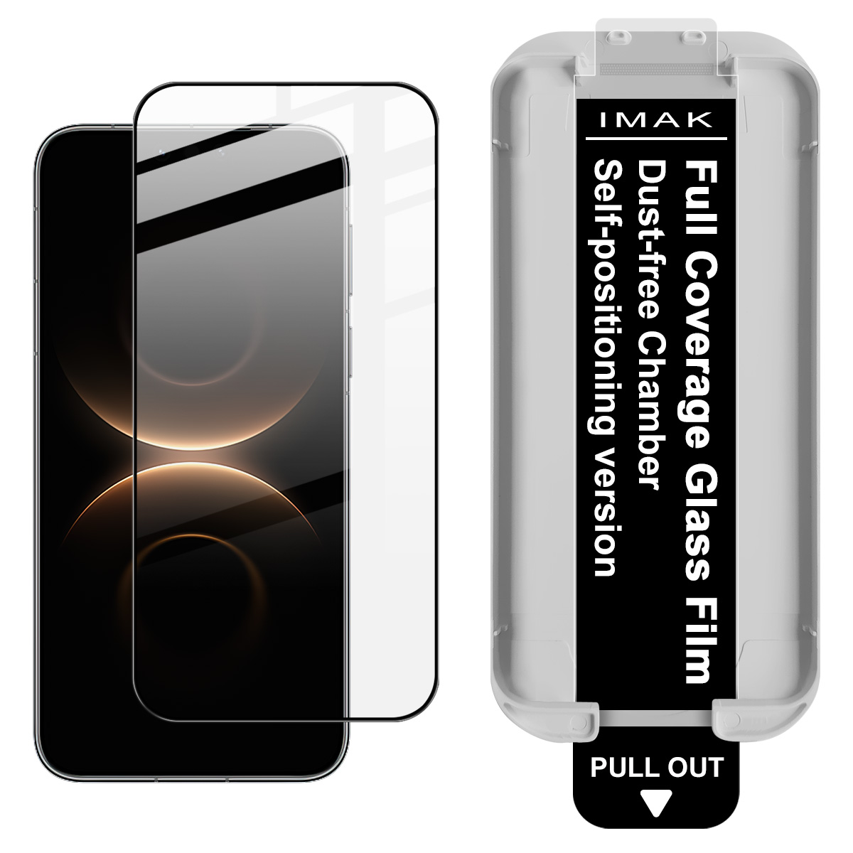 Huawei Mate 60 - IMAK Pro + Gehard Glas Voor
