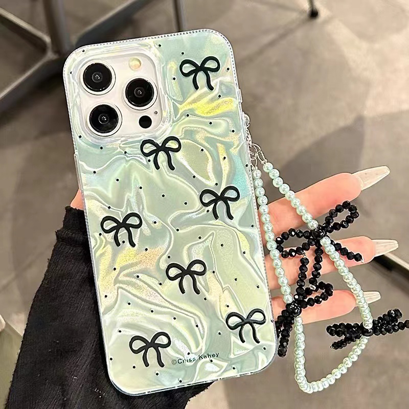 Realme Note 50 - Parel Strik Case Voor Realme Note