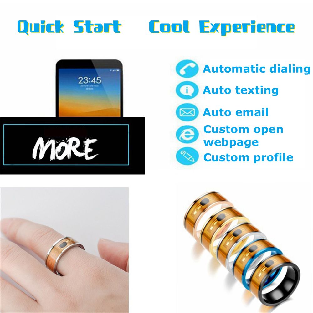 Modetechnologie Multifunctione - Smart Ring Nfc Pay recensie en prijs