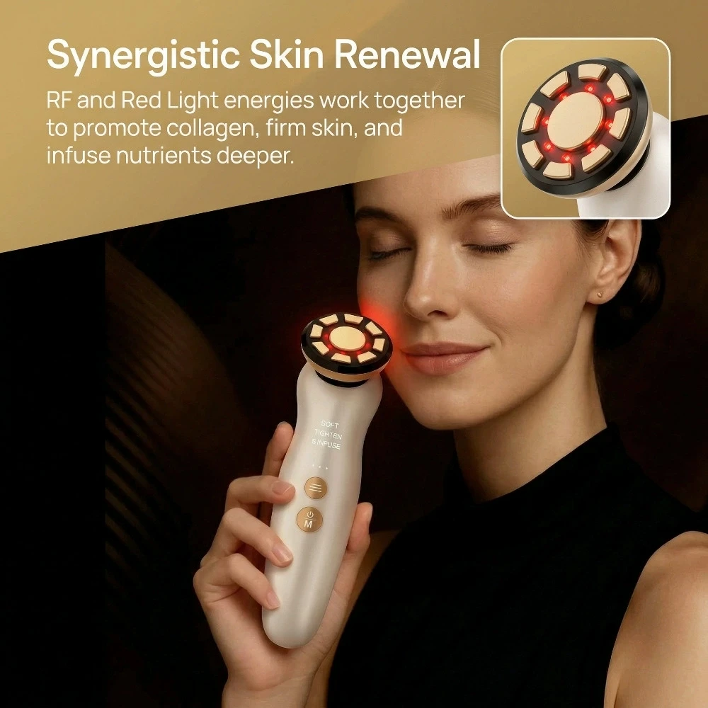 RF Gezichtsmassageapparaat LED - Galvanic Skin Sensor recensie en prijs