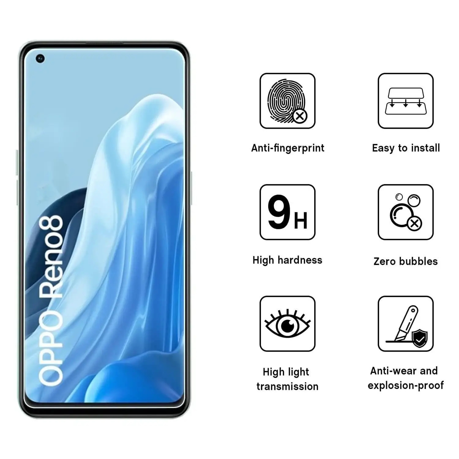 3 Stuks Gehard Glas Voor OPPO  - Oppo A78 recensie en prijs