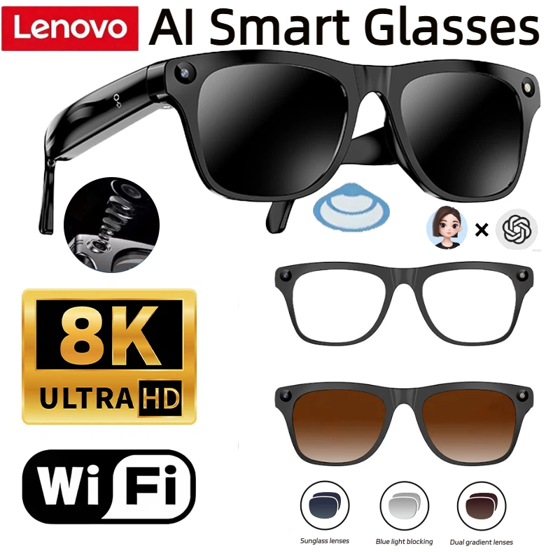 Lenovo 32G Geheugen 800W 4K Ca - Smart Glasses Lens recensie en prijs