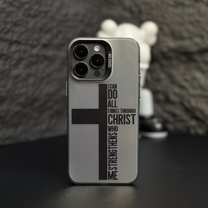 Anti-vingerafdruk Cross Bible  - Apple Iphone 15 recensie en prijs