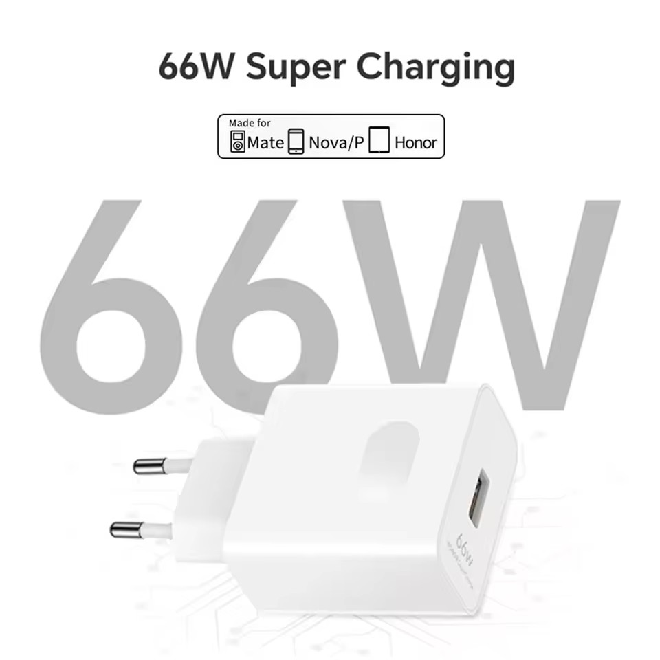 6A 66W Supersnelle oplader Typ - Huawei Nova 12 recensie en prijs