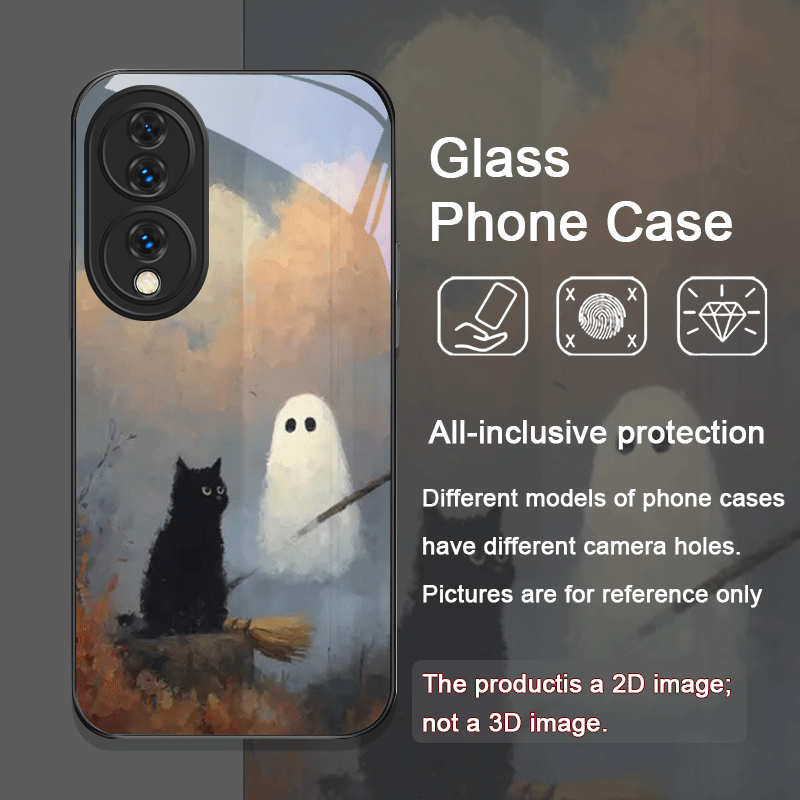 Schattig Cartoon Zwart Kat Spo - Huawei Mate 60 recensie en prijs