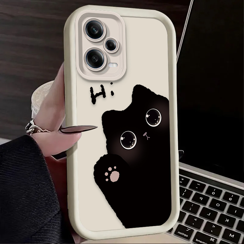Mooie Big Eyed Cat telefoonhoe - Xiaomi Redmi Note 14 recensie en prijs