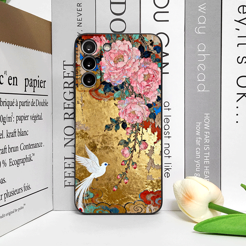 Retro Bloem Hibiscus Gouden In - Oppo Reno 12 recensie en prijs