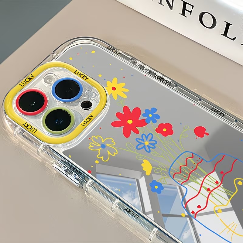 Zomerse Daisy Cat Vaas Design  - Apple Iphone 15 recensie en prijs