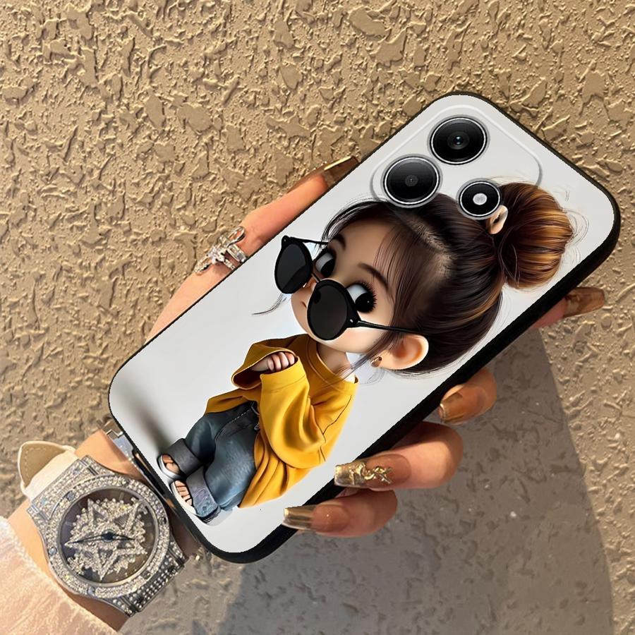 Cartoonmeisjespatroon telefoon - Xiaomi Redmi Note 14 recensie en prijs