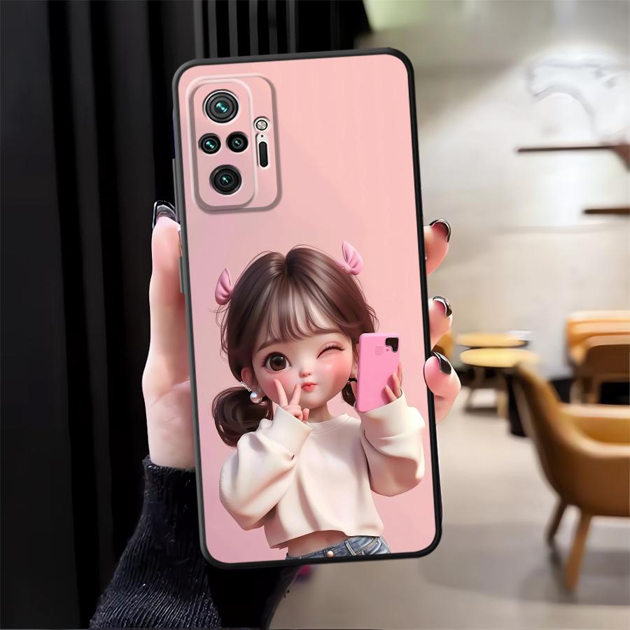 Cartoonmeisjespatroon telefoon - Xiaomi Redmi Note 14 recensie en prijs