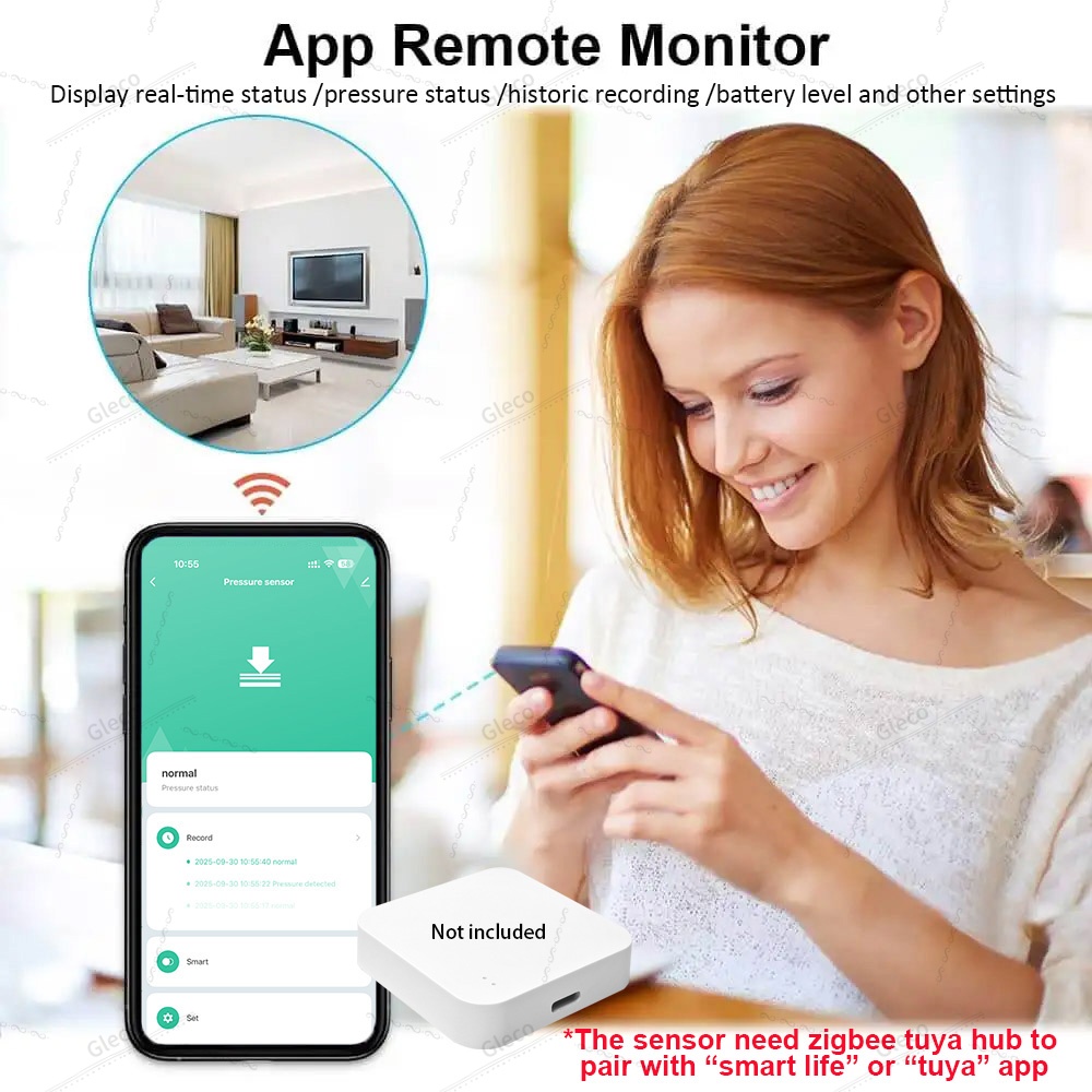 Zigbee druksensor detector zwa - Smart Insole Pressure recensie en prijs