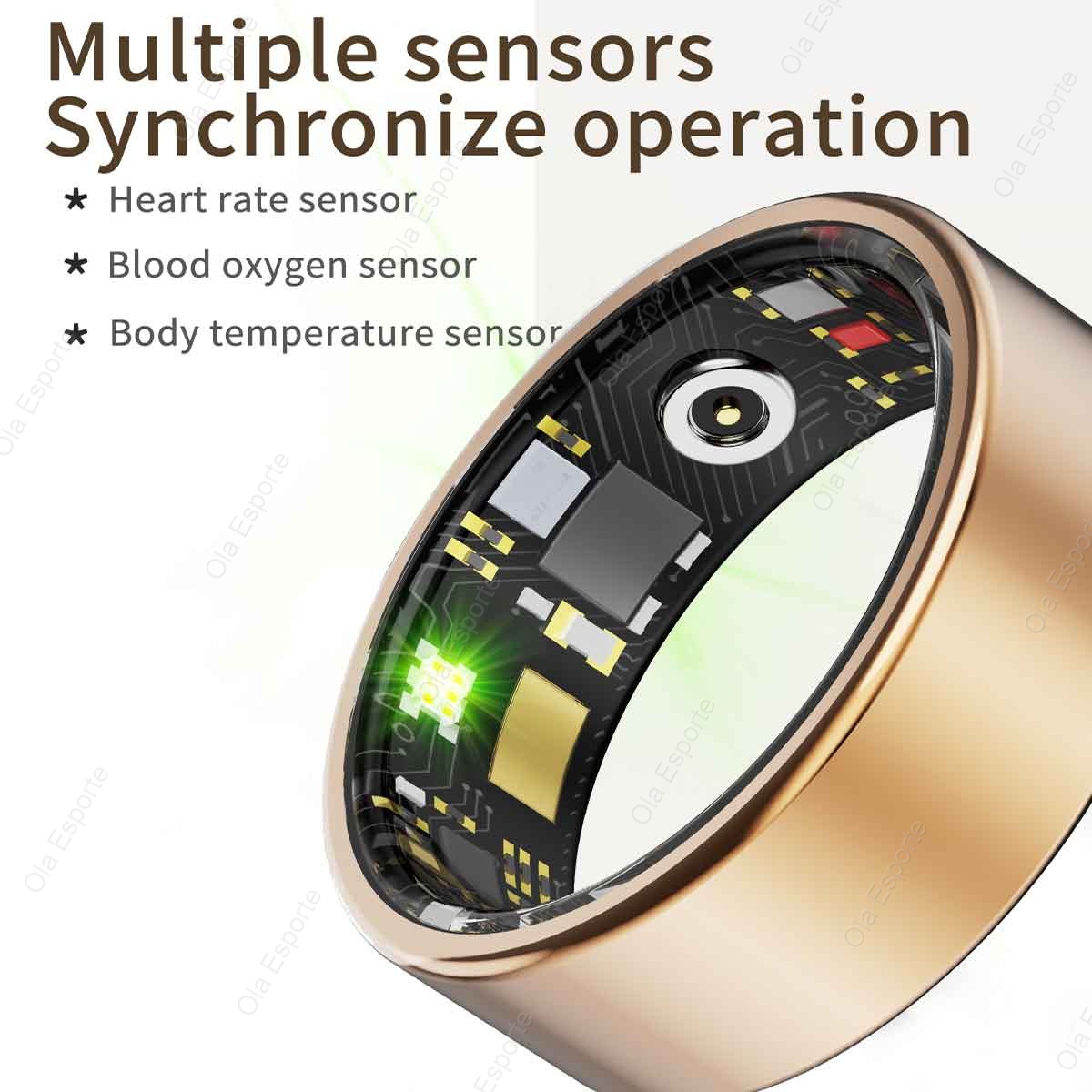 NIEUWE R09 Smart Ring Mannen V - Temperature Ring Skin recensie en prijs