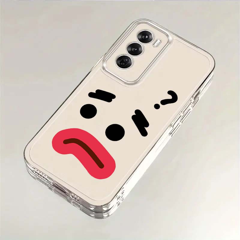Cartoon schattig emoji patroon - Oppo A78 recensie en prijs